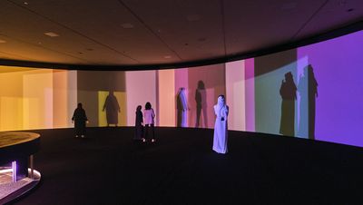 Eliasson museum of quatar the curious desert