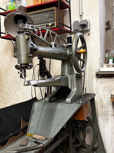 In einer Schuster-Werkstatt