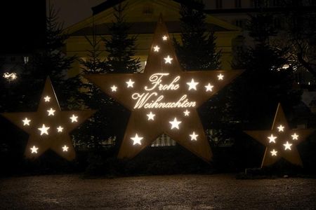 Weihnachtlicher Kurgarten 