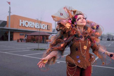Auf dem Hornbach-Parkplatz passieren merkwürdige Dinge
