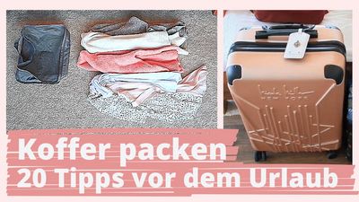  Viele wissen nicht, was sie alles in den Koffer packen sollen. Wir möchten Ihnen dabei helfen, Ihren Urlaub perfekt vorzubereiten