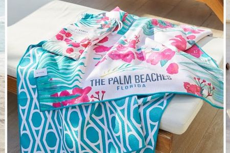 The Palm Beaches und Buvanha launchen exklusives Handtuchdesign