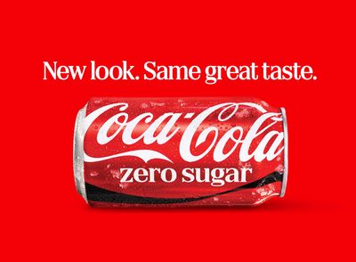 Das neue Design von Coca-Cola