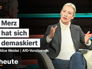 AfD-Chefin Weidel: Keine Koalition mit der CDU unter Friedrich Merz | Markus Lanz vom 06. März 2025 AfD-Chefin Weidel: Keine Koalition mit der CDU unter Friedrich Merz | Markus Lanz vom 06. März 2025
