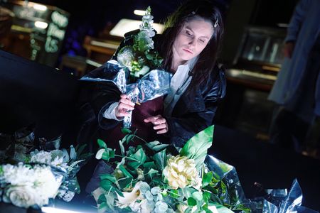 Die Darstellerin der Antigone Tabea Buser