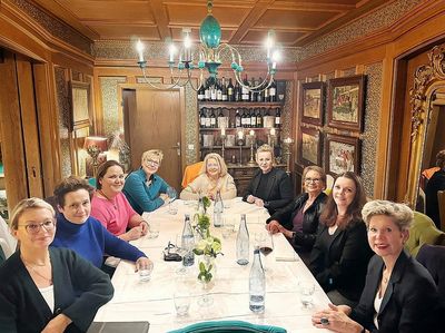 Unternehmerinnen-Treffen in Ashley’s Garden
