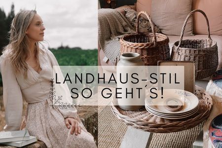 Möbel und Einrichtung im Landhausstil