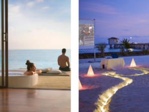 Jacuzzi auf der Terrasse oder privater Kinoabend unter den Sternen – das Centara Ras Fushi Resort & Spa bietet Paaren eine romantische Auszeit im Nord-Malé-Atoll Jacuzzi auf der Terrasse oder privater Kinoabend unter den Sternen – das Centara Ras Fushi Resort & Spa bietet Paaren eine romantische Auszeit im Nord-Malé-Atoll