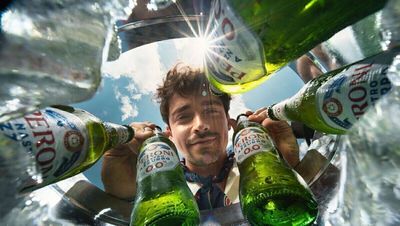 Formel 1-Star Leclerc wird für Peroni zum Social-Content-Star