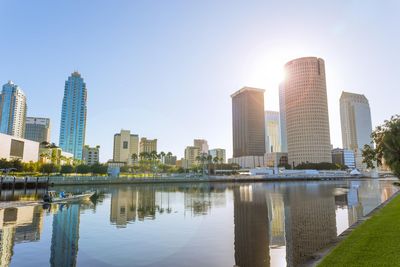 Skyline von Tampa Bay 