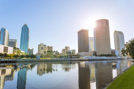 Skyline von Tampa Bay 
