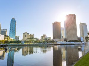 Skyline von Tampa Bay 