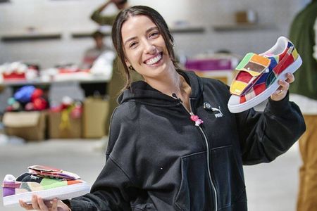 Upcycling-Ikone Nicole McLaughlin leitete bei Puma einen Workshop