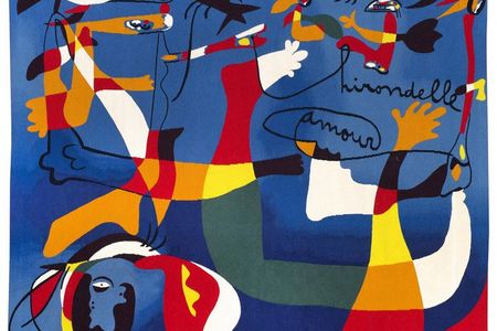 Joan Miró, Hirondelle Amour, 1979 (nach einem Gemälde von 1934), Mobilier national, Paris