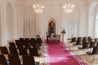 Der Weiße Saal im Regentenbau 