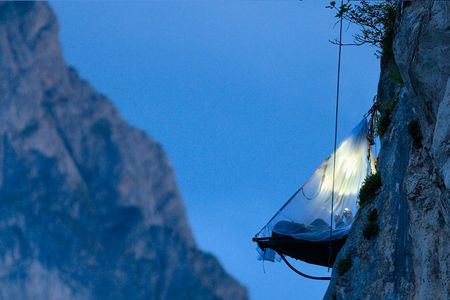 Übernachten in der Felswand in Pfronten im Allgäu