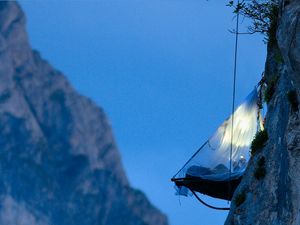 Übernachten in der Felswand in Pfronten im Allgäu Übernachten in der Felswand in Pfronten im Allgäu