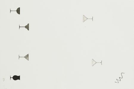 Nadim Vardag, Untitled, 2013, Tusche auf Papier