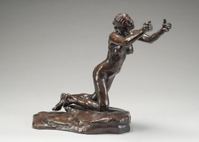 Camille Claudel: L'Implorante (Die Flehende), 1894–1905, Guss um 1905, Bronze