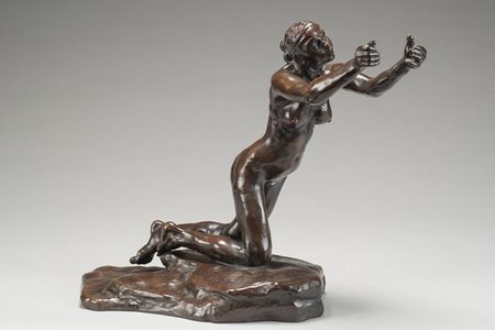 Camille Claudel: L'Implorante (Die Flehende), 1894–1905, Guss um 1905, Bronze