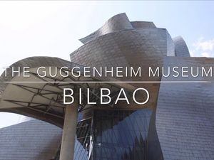Das Guggenheim Museum in Bilbao von Frank Gehry wäre ohne die spektakulären Kunstwerke von Richard Serra undenkbar
