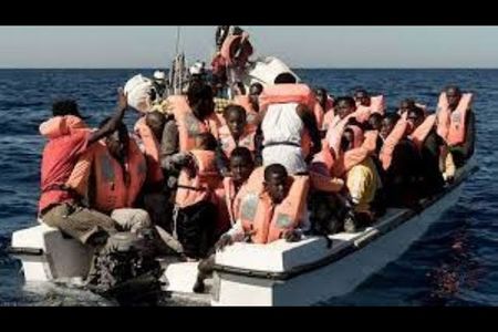 Migranteninvasion auf Lampedusa