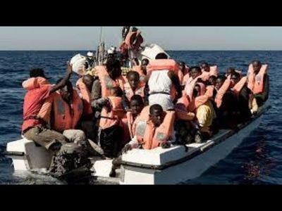 Migranteninvasion auf Lampedusa
