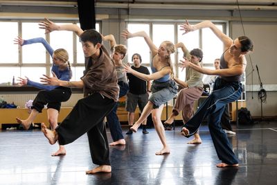 Gauthier Dance JUNIORS Barak Marshall Rehearsal Barker