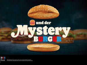Wie schmeckt er wohl, der Mystery Burger? Wie schmeckt er wohl, der Mystery Burger?