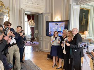 Ankündigungskonferenz in der Residenz der Britischen Botschafterin in Wien Ankündigungskonferenz in der Residenz der Britischen Botschafterin in Wien