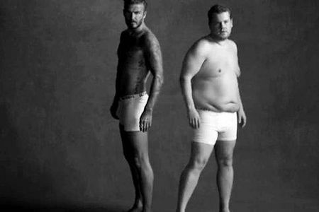 Nicht ohne Selsbtironie: David Beckham in seinem neuen Unterwäsche-Spot