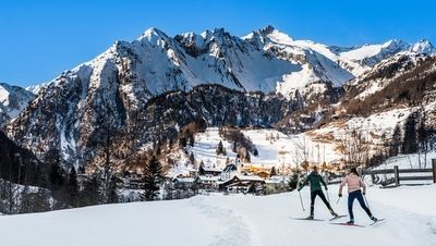 Langlaufen in Prägraten in Osttirol/Österreich ist nicht nur eine gesunde Betätigung im Winter, sondern auch landschaftlich ein Erlebnis