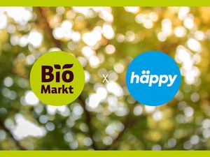 BioMarkt und Häppy sind ein glückliches Paar BioMarkt und Häppy sind ein glückliches Paar