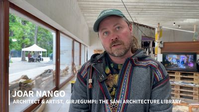 Joar Nango (* 1979 in Alta) ist ein samischer norwegischer Konzeptkünstler, Installationskünstler, Musiker, Filmemacher und Architekt