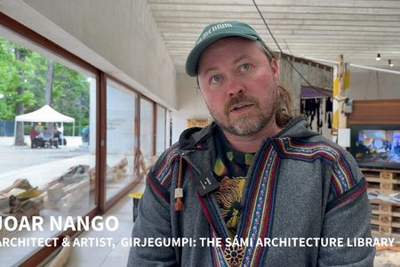 Joar Nango (* 1979 in Alta) ist ein samischer norwegischer Konzeptkünstler, Installationskünstler, Musiker, Filmemacher und Architekt