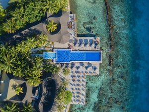 Seit 2025 ist das ehemalige Centara Grand Island Resorts & Spa im Süd-Ari-Atoll Teil von The Centara Collection und läuft unter dem neuen Namen Machchafushi Island Resort & Spa Maldives Seit 2025 ist das ehemalige Centara Grand Island Resorts & Spa im Süd-Ari-Atoll Teil von The Centara Collection und läuft unter dem neuen Namen Machchafushi Island Resort & Spa Maldives