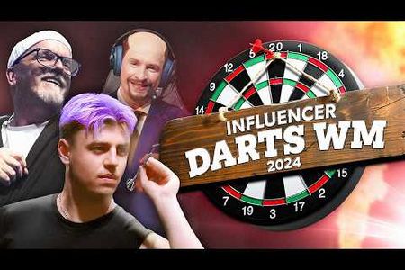 nfluencer Darts WM 2025 am 16.05.2025 in der Uber Eats Hall in Berlin