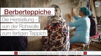 Handwerkskunst: Die traditionelle Herstellung der Berber Teppiche