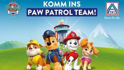 Die PAW Patrol kommt zu Aldi Nord