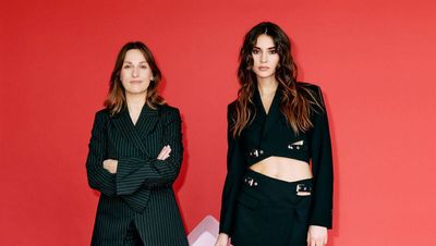 Ann-Sophie Claus (l.), Gründerin von The Female Company , freut sich über die Erweiterung des Investorenkreises um Stefanie Giesinger