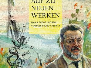 Max Slevogt, Selbstbildnis auf der Terrasse von Neukastel 
