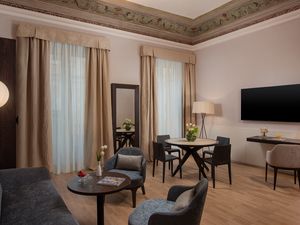 Das Hotel verfügt über 86 Zimmer und Suiten in verschiedenen Kategorien Das Hotel verfügt über 86 Zimmer und Suiten in verschiedenen Kategorien