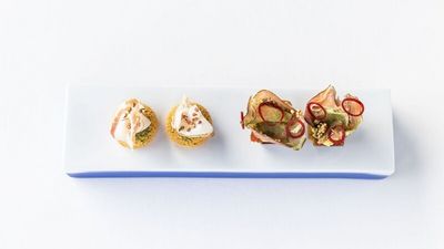 Das Gourmetrestaurant Mamesa im Südtiroler Hotel Weisses Kreuz