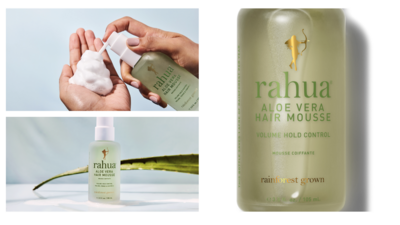 RAHUA lanciert das ALOE VERA HAIR MOUSSE - ein grüner, duftender Styling-Smoothie
