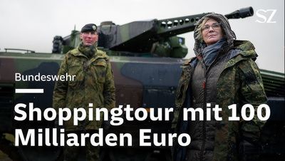 Erstmals allgemein bekannt wurde der Begriff in Zusammenhang mit den 100 Milliarden für die Bundeswehr