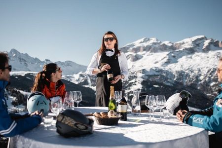 Edle Tropfen: Mit dem Sommelier auf der Piste findet jeder die passende Weinbegleitung
