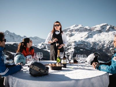 Edle Tropfen: Mit dem Sommelier auf der Piste findet jeder die passende Weinbegleitung