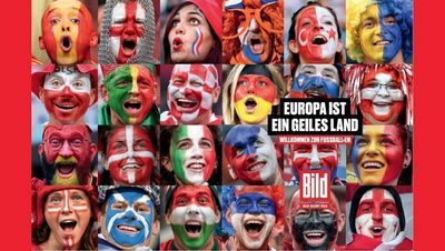 Bild-Kampagne zur EM: Kerstin Ott stimmt Europa-Hymne an