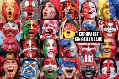 Bild-Kampagne zur EM: Kerstin Ott stimmt Europa-Hymne an