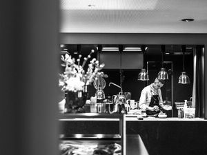 Das Südtiroler Gourmetrestaurant Mamesa befindet sich im Hotel Weisses Kreuz in Burgeis im Vinschgau